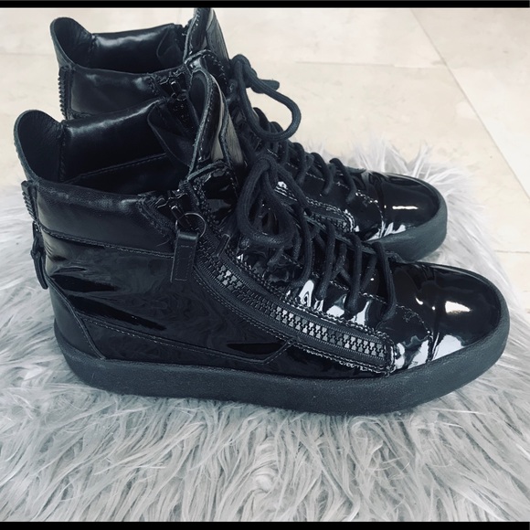 Men’s Giuseppe Zanotti black sneakers - Picture 3 of 7